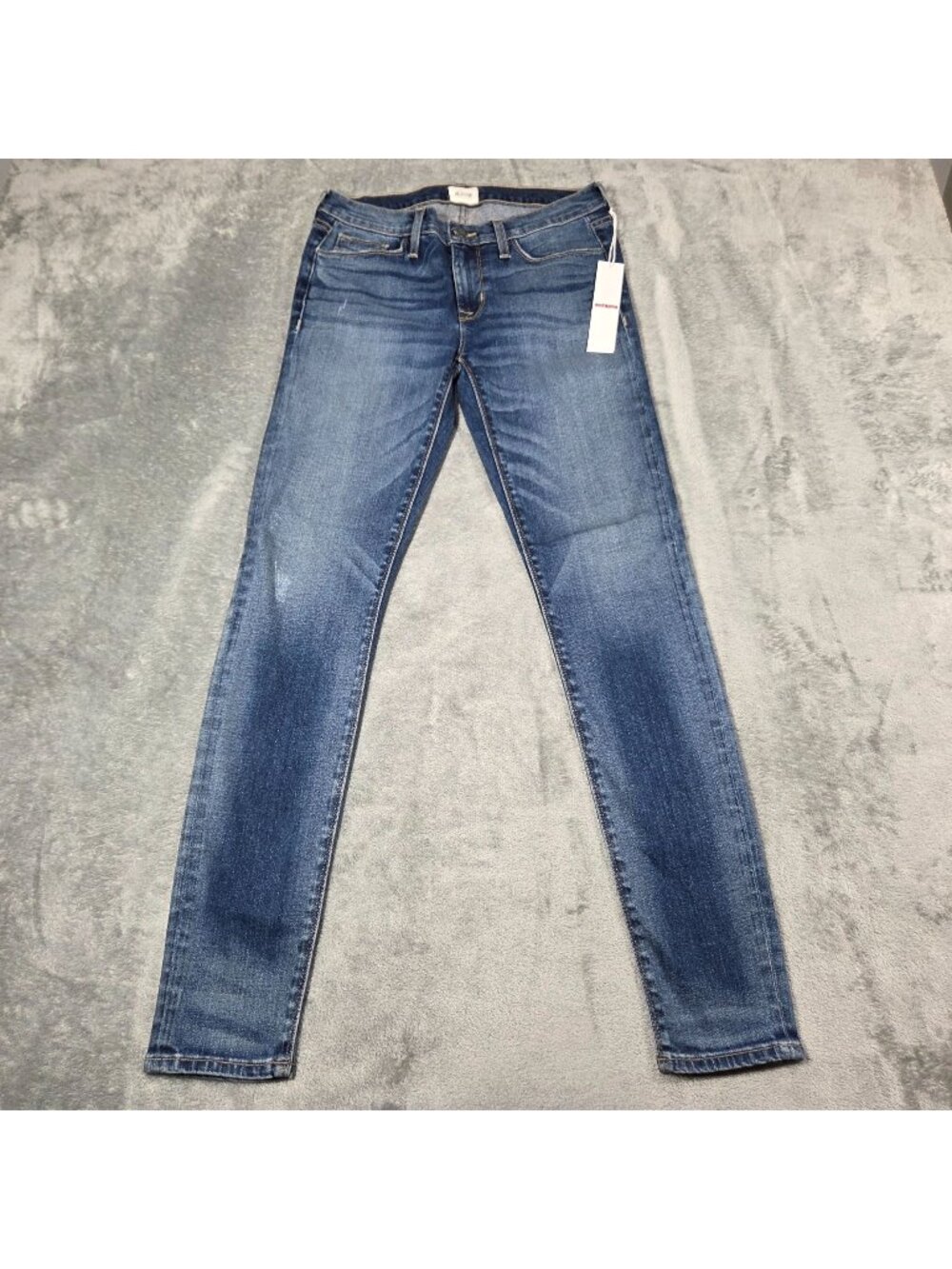Hudson Jeans Womens 27 Blue Krista Super Skinny Stretch Denim Preppy Western NEW
